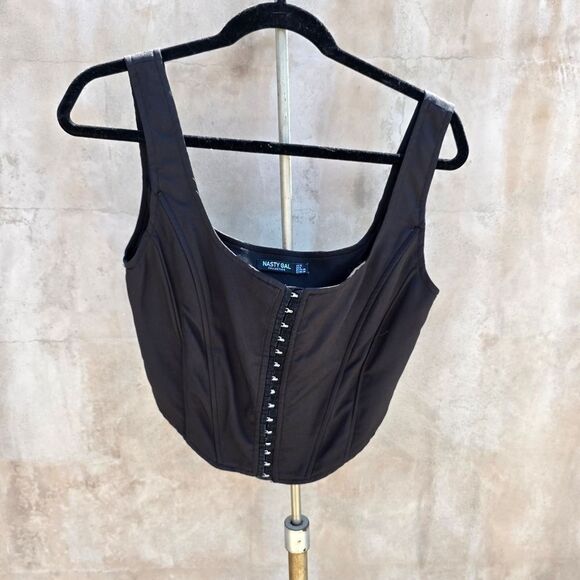 Nasty Gal Tops - Nasty gal Black Corset Top